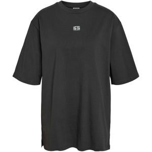 Noisy may Shirt 'NMKOKOON'  antraciet / wit