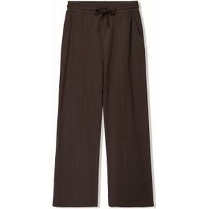 Bershka - Broek - Chocoladebruin - Losse Pasvorm - Lange Mouw