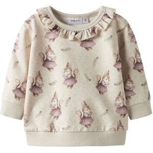 NAME IT Sweatshirt  beige gemêleerd / mauve