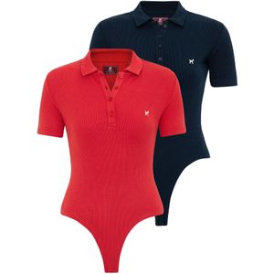 Williot Shirt body  ultramarine blauw / rood