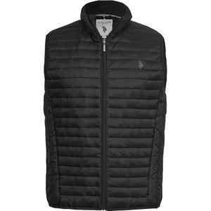 U.S. POLO ASSN. Bodywarmer 'Maks'  grijs / zwart
