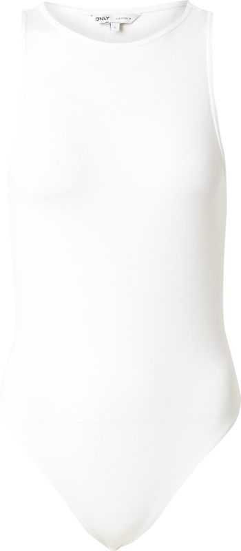 ONLY - ONLLONE - Shirt Body - Wit - Aansluitende Pasvorm - Mouwloos