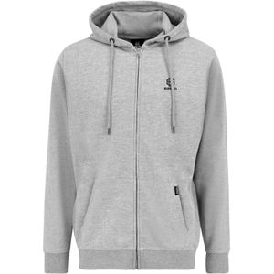 Oldskull Sweatvest 'Basic Oldskull 25'  grijs / zwart