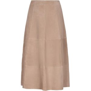 DreiMaster Vintage Rok  donkerbeige