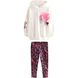 Next Set  pink / donkerroze / zwart / wit