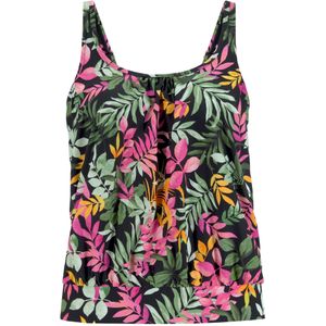 VIVANCE Tankinitop  gemengde kleuren / zwart