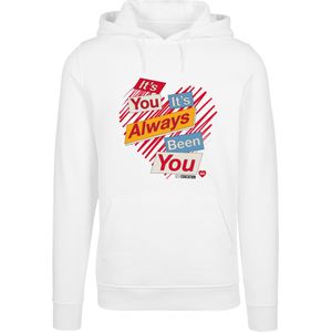 F4NT4STIC Sweatshirt 'Sex Education Netflix TV Series'  lichtblauw / goudgeel / grenadine / wit