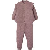 NAME IT - Gewatteerde Set - Glitter - Doorgestikt - Lange Mouwen