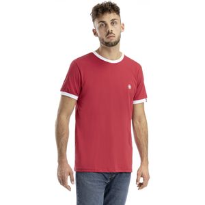 SPITZBUB Shirt ' Full Sports '  rood / wit