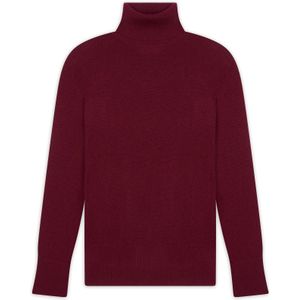 JUST CASHMERE Trui 'Lexie'  bordeaux