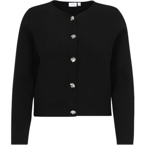 Vila Petite Gebreid vest 'VISWAY'  zwart