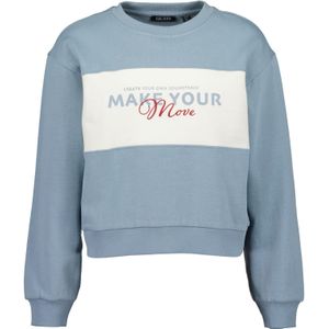BLUE SEVEN Sweatshirt  opaal / rood / wit