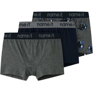 Boxershorts - 3-pack - Jersey - All-over print - Elastische Taille