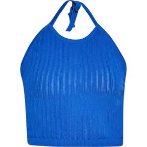 ebeeza Gebreide top  kobaltblauw