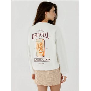 Hiccup Sweatshirt  oranje / abrikoos / bordeaux / wit