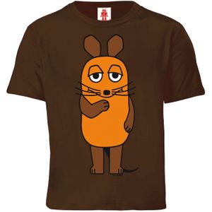 Logoshirt - T-Shirt - Oranje - Sendung mit der Maus - Kinderen