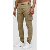 INDICODE JEANS Broek ' Kerr '  sand