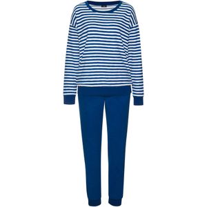 VIVANCE Pyjama 'Vivance Dreams'  royal blue/koningsblauw / wit
