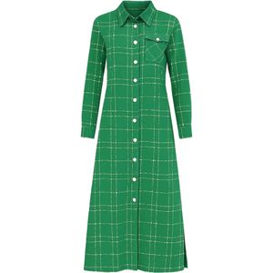 MODAMIHRAM Tussenmantel  groen / wit