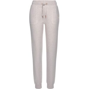 Harembroek - Beige Mêlee - Met Opgenaaide Zakken - Loungewear