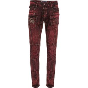 CIPO & BAXX Jeans  wijnrood