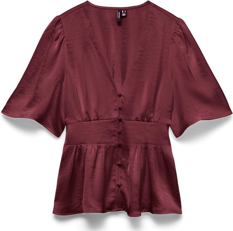 VERO MODA Blouse 'VMAndrea'  bourgogne