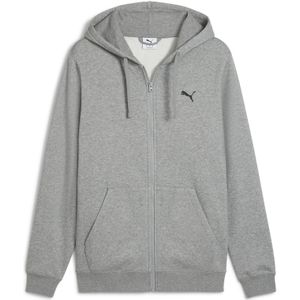 PUMA - Essentials - Hoodie - Grijs - Met Volledige Rits