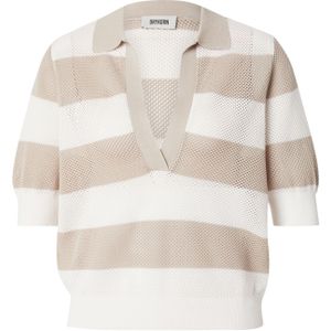 DRYKORN Trui 'Dylai'  beige / wit