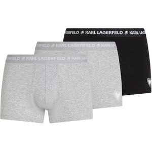 Karl Lagerfeld Boxershorts  lichtgrijs / wit