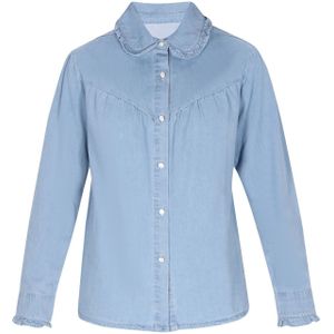 faina Blouse 'Fashion Look'  lichtblauw