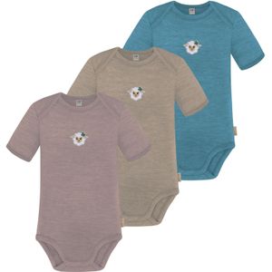 normani Rompertje/body 'Tauranga'  chamois / donkerbeige / kaki / petrol / wit