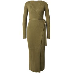 EDITED Gebreide jurk 'Mailien'  groen