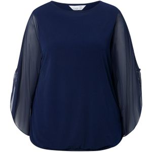 MIAMODA Blouse  donkerblauw