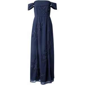 Maya Deluxe Avondjurk  navy