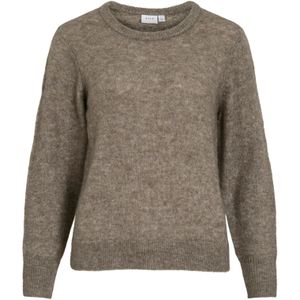 VILA Trui 'LORY'  mokka