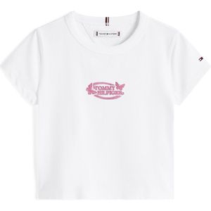 TOMMY HILFIGER - Shirt - Pink / Offwhite - T-shirt
