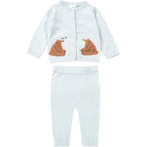 Rock a Bye Baby Boutique Set 'Bär'  lichtblauw / bruin