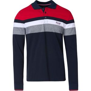 KOROSHI Shirt  navy / grijs / rood / wit
