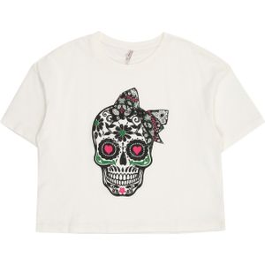 ONLY GIRLS Shirt 'KOGOLI'  groen / rood / zwart / wit