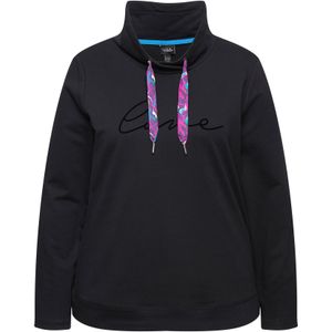 Ulla Popken Sweatshirt  gemengde kleuren / zwart