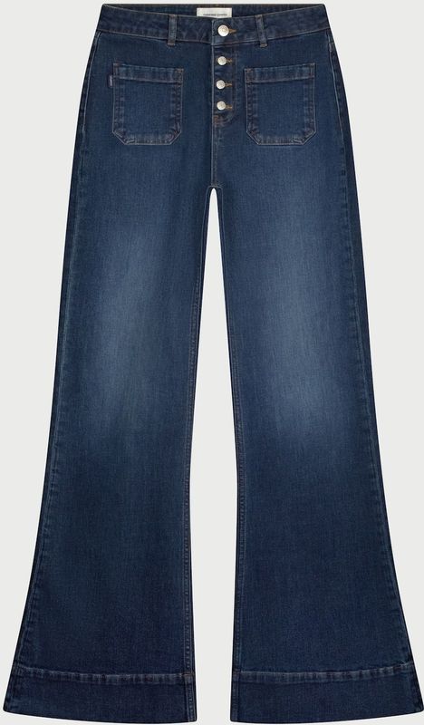 Fabienne Chapot - Jeans - Donkerblauw - Bootcut - High Waist