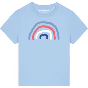 Watapparel Shirt ' Regenbogen '  lichtblauw / gemengde kleuren