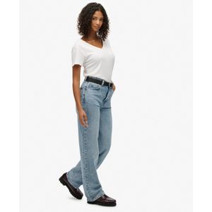Superdry - W7011262A - Jeans - Hoogzittend - Wide Leg