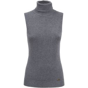 Influencer Top  grijs