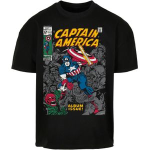 Shirt 'Marvel Captain America Album Issue Cover'