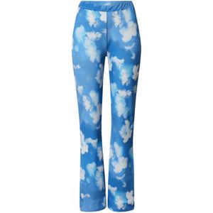 Nasty Gal Broek  blauw / hemelsblauw / wit