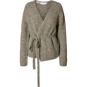 Selected Femme - Gabella LS - Gebreide Cardigan - Beige