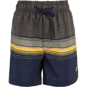 ZigZag Zwemshorts 'Sunset'  donkerblauw / geel / donkergroen