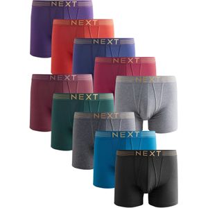 Next Boxershorts  blauw / lichtgrijs / donkergroen / donkerroze