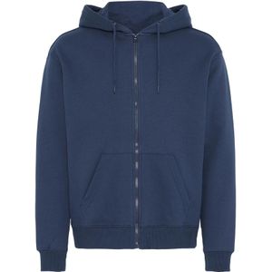 BLEND Sweatvest ' BHJUSTE '  blauw